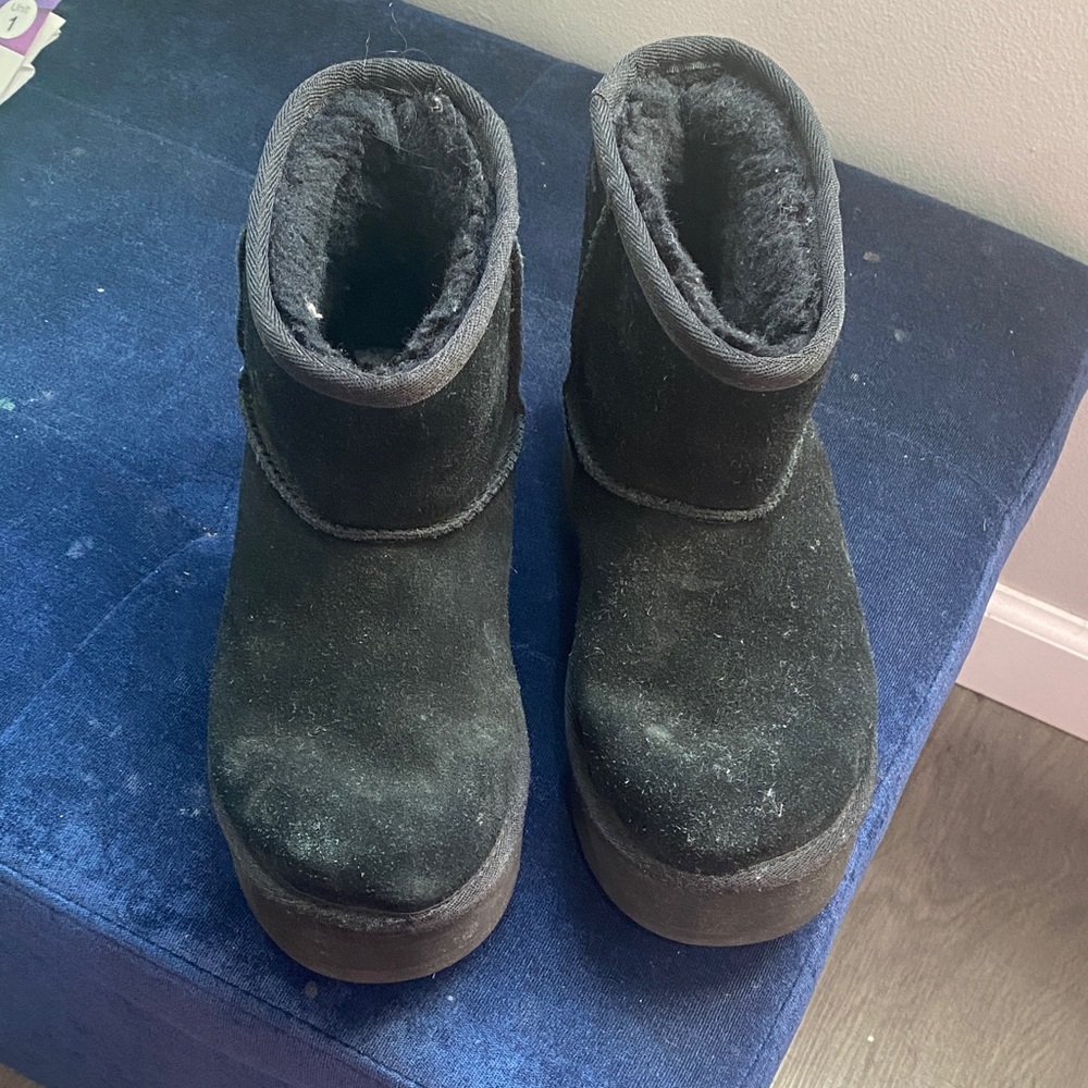 UGG Black Kids Boots (size 2)